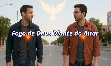 Fogo de Deus Diante do Altar