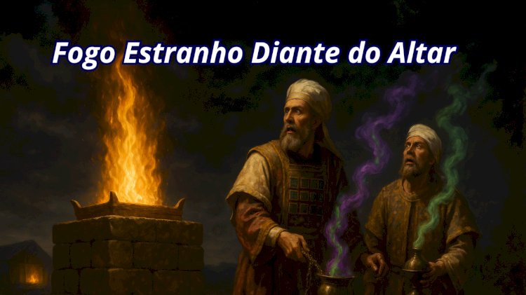 Fogo estranho diante do Altar
